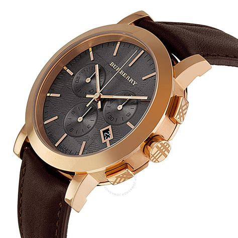 gold burberry watch men's|burberry automatic watches for men.